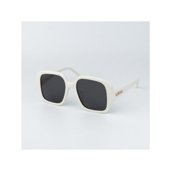 Loewe Women Sunglasses Ivory Smoke Square LW40134U 25A NEW AUTHENTIC main image 8